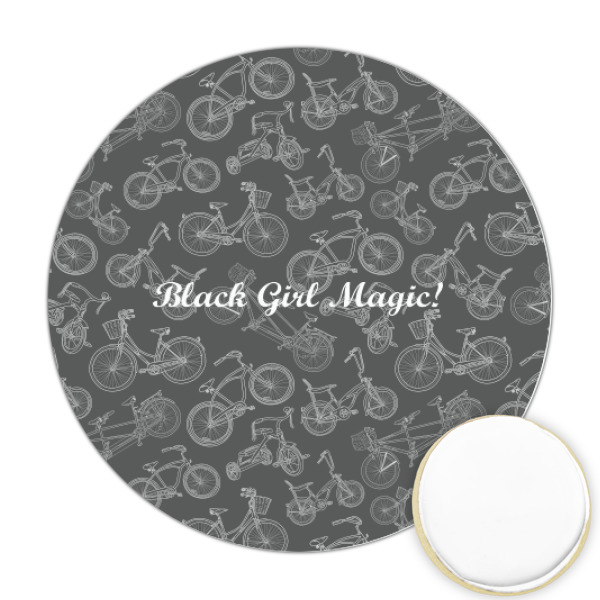 Custom Design Your Own Printed Cookie Topper - Round