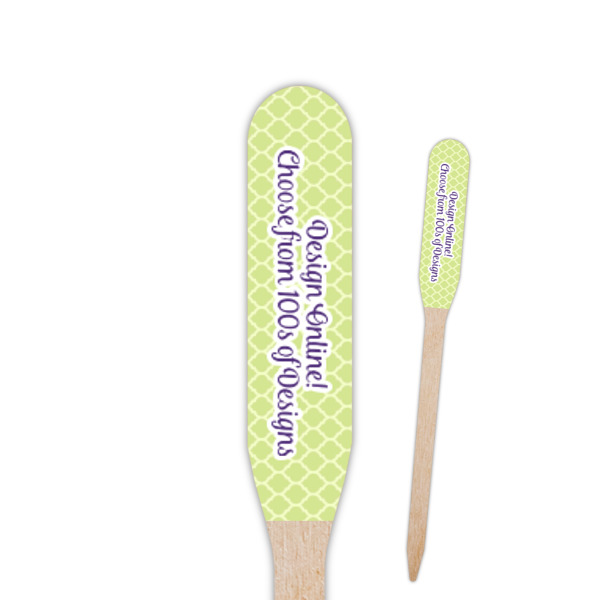 Custom Design Your Own Paddle Wooden Food Picks
