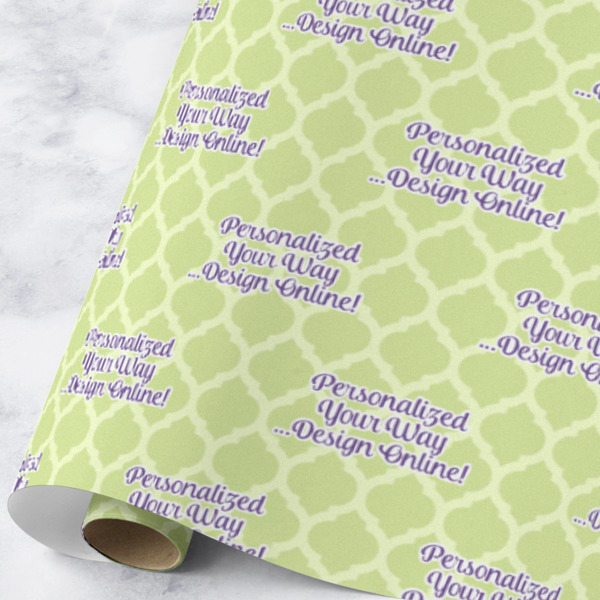 Custom Design Your Own Wrapping Paper Roll - Large - Matte