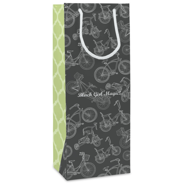 Custom Design Your Own Wine Gift Bags - Matte