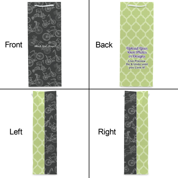 Custom Design - Wine Gift Bag - Gloss - Approval