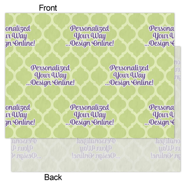 Custom Design - Tissue Paper - Heavyweight - Large - Front & Back