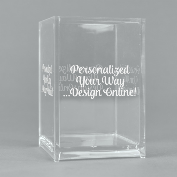 Custom Design Your Own Acrylic Pen Holder