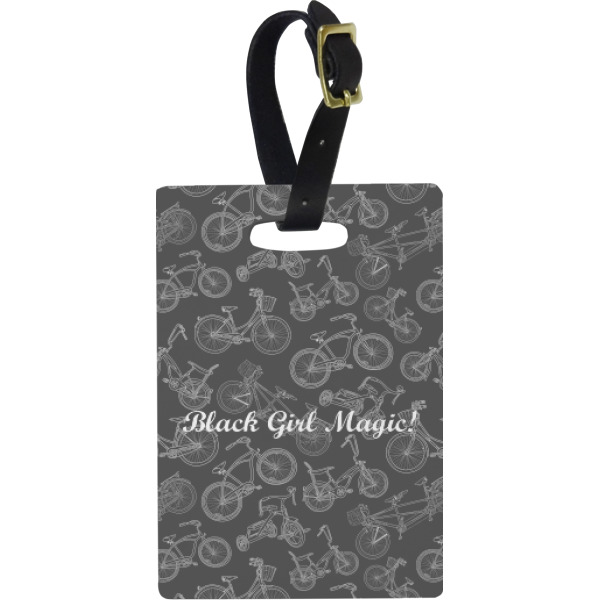 Custom Design Your Own Plastic Luggage Tag - Rectangular