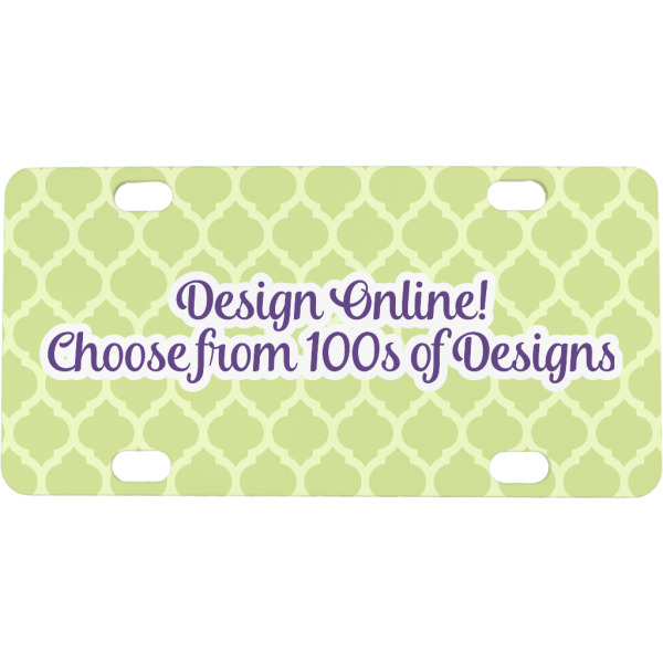 Custom Design Your Own Mini/Bicycle License Plate