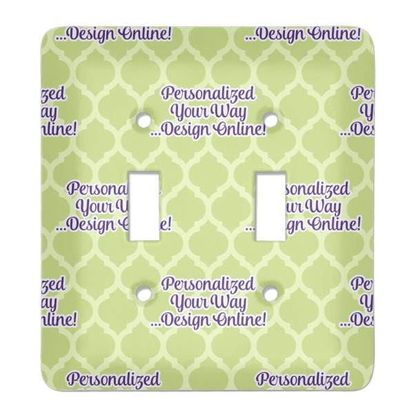 Custom Design Your Own Light Switch Cover - 2 Toggle Plate