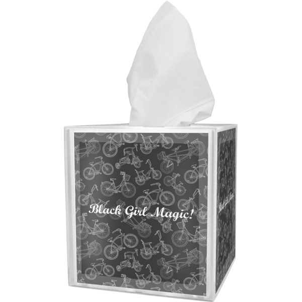 Custom Design - Tissue Box Cover - Angled View