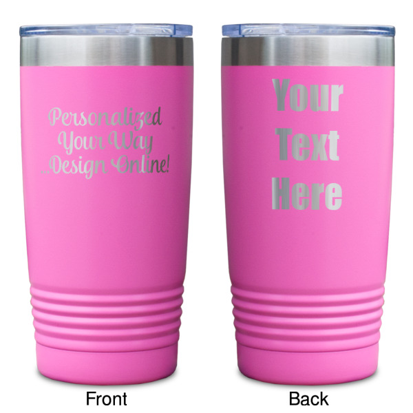 Custom Design - Pink Polar Camel Tumbler - 20oz - Double Sided - Approval