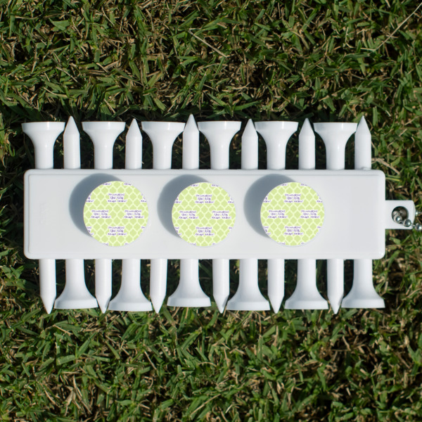 Custom Design - Golf Tees & Ball Markers Set - Back