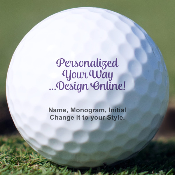 Custom Design Your Own Golf Balls