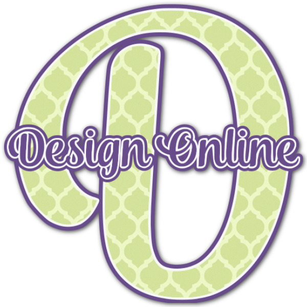Custom Design Your Own Name & Initial Decal - Custom Sized