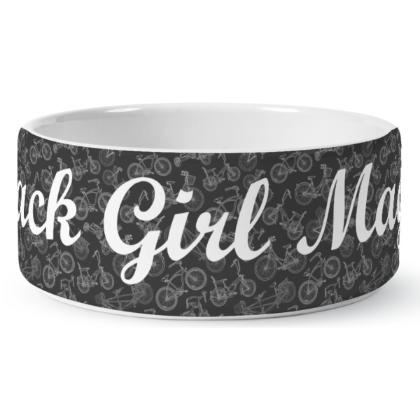 Custom Design Your Own Ceramic Dog Bowl