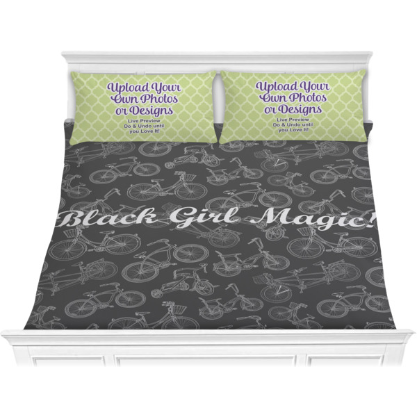 Custom Design Your Own Comforter Set - King