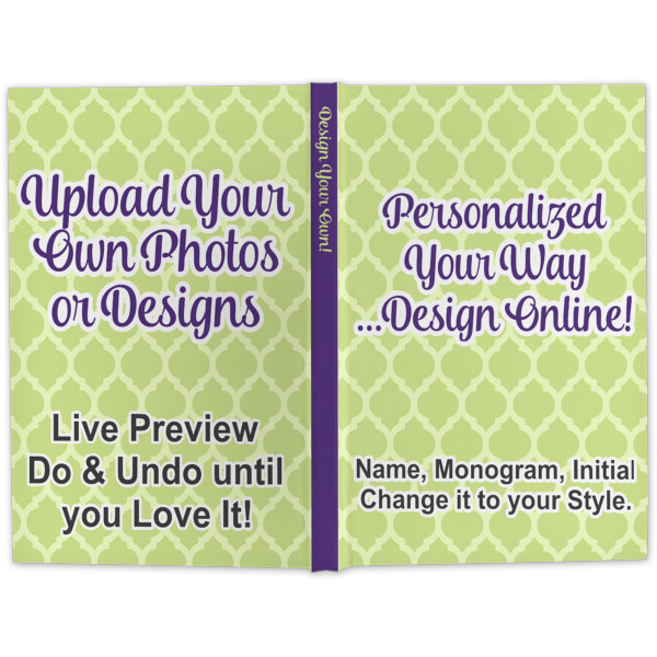 Custom Design - Large Hard Cover Journal - Apvl