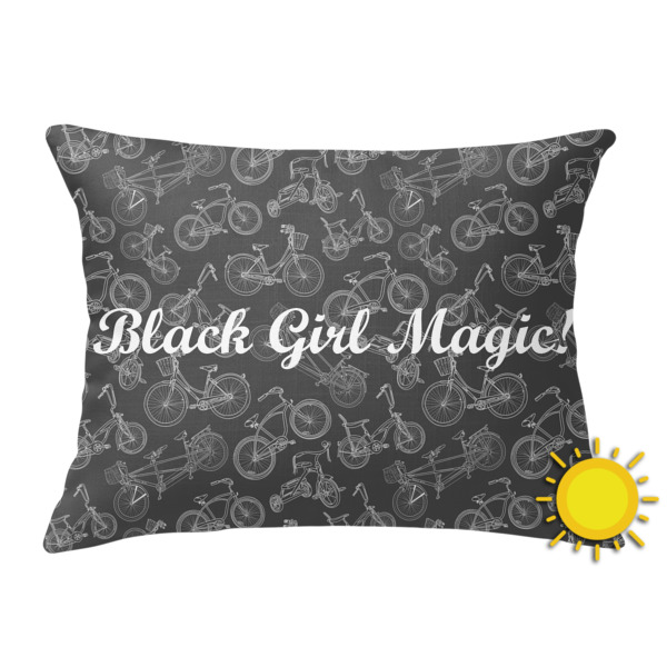 Custom Design Your Own Outdoor Throw Pillow - Rectangular