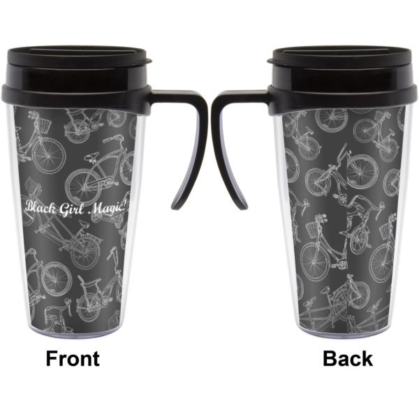 Custom Design - Travel Mug with Black Handle - Approval