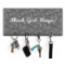 Design Your Own Key Hanger w/ 4 Hooks