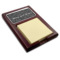 Design Your Own Red Mahogany Sticky Note Holder