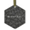 Design Your Own Flat Glass Ornament - Hexagon