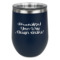 Design Your Own Stemless Stainless Steel Wine Tumbler - Navy - Double-Sided
