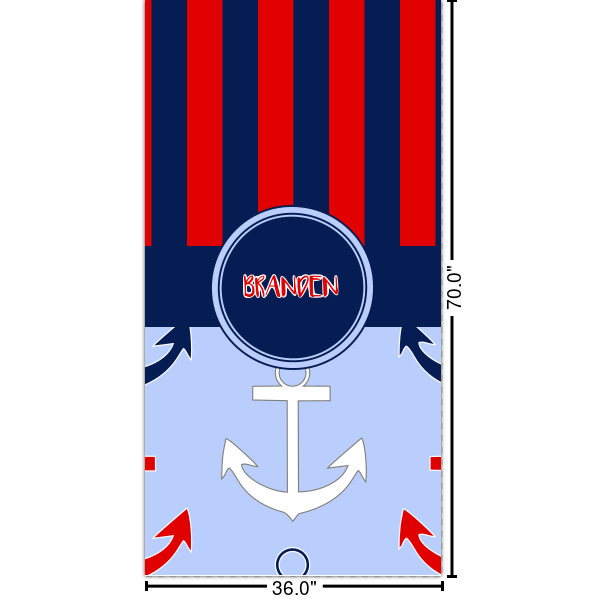 Custom Design Your Own Shower Curtain - Custom Size