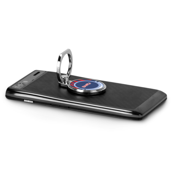 Custom Design - Cell Phone Ring Stand & Holder - In Use