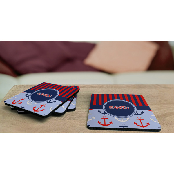 Custom Design - Coaster Rubber Back - On Coffee Table