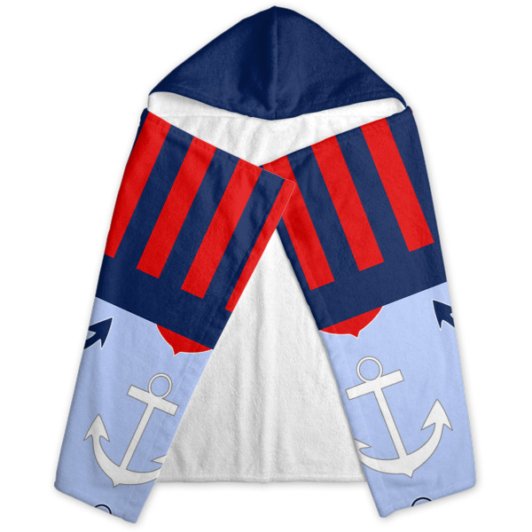 Custom Design - Hooded Towel - Folded