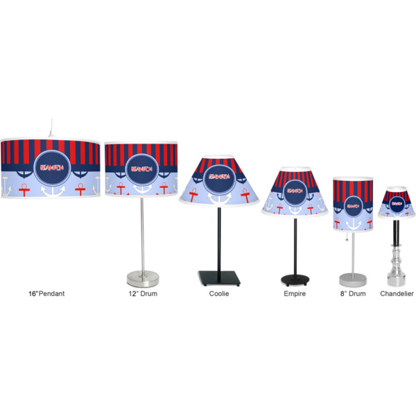 Custom Design - Lamp Full View Size Comparison