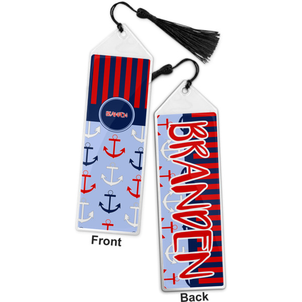 Custom Design - Bookmark w/ Tassel - Front and Back