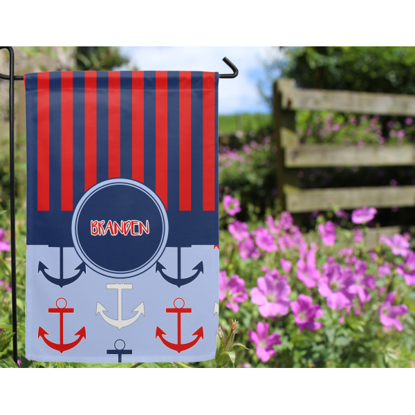 Custom Design - Garden Flag - Outside In Flowers