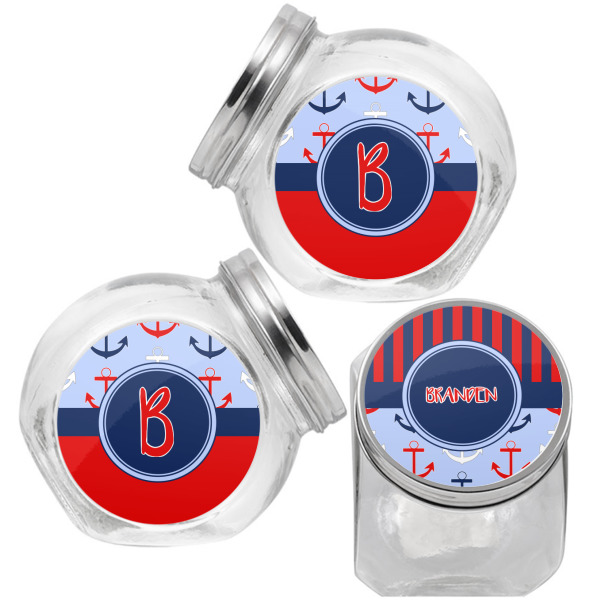 Custom Design - Puppy Treat Jar - Top Left Right