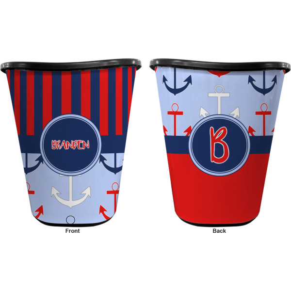 Custom Design - Waste Basket - Black - Double Sided - Approval