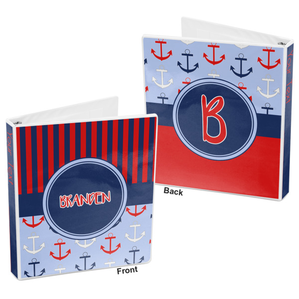Custom Design - 3-Ring Binder - 1" - Front and Back