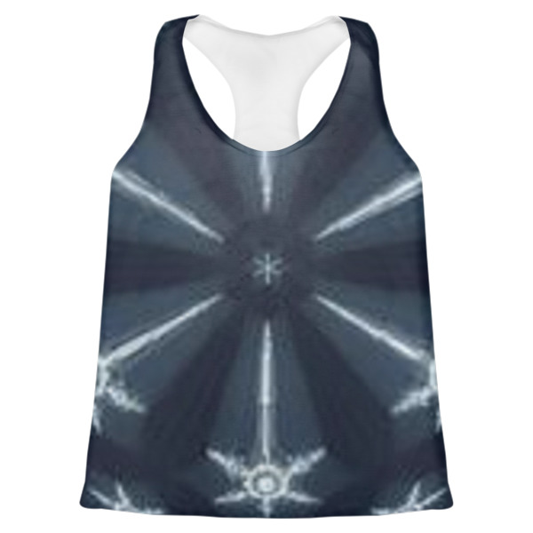 Custom Classic Anchor & Stripes Womens Racerback Tank Top