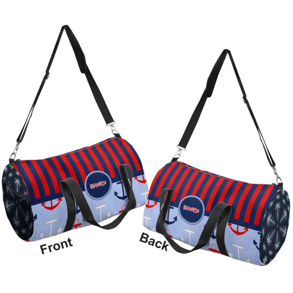 Custom Design - Duffle bag large front and back sides