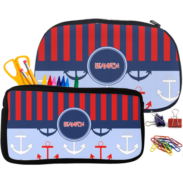 Custom Design - Pencil / School Supplies Bags Small and Medium
