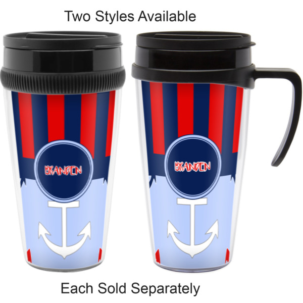 Custom Design - Acrylic Travel Mugs - With & Without Handle