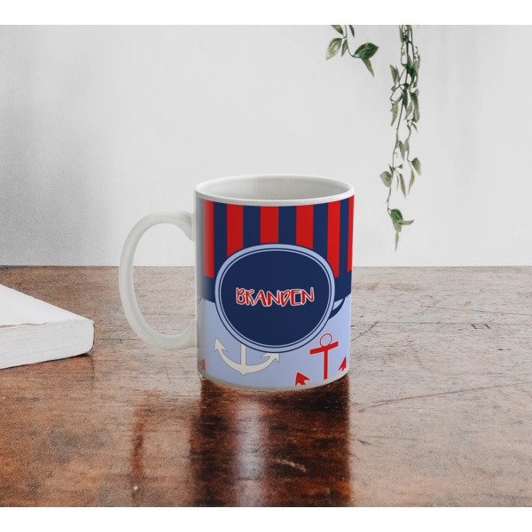 Custom Design - Personalized Coffee Mug - Lifestyle