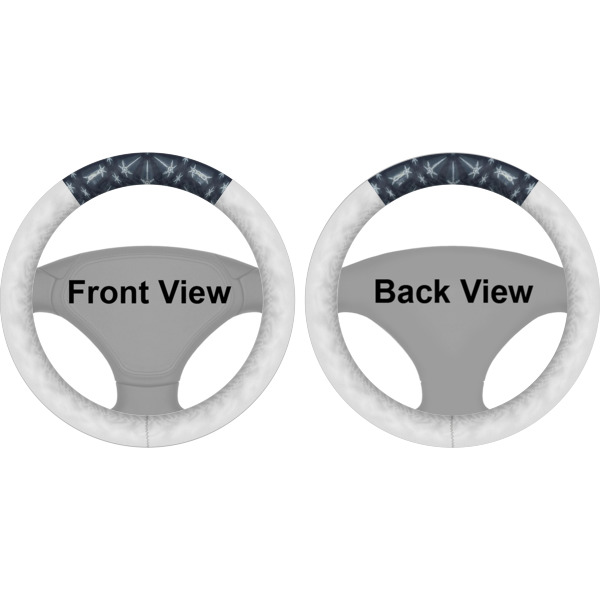 Custom Design - Steering Wheel Cover- Front and Back