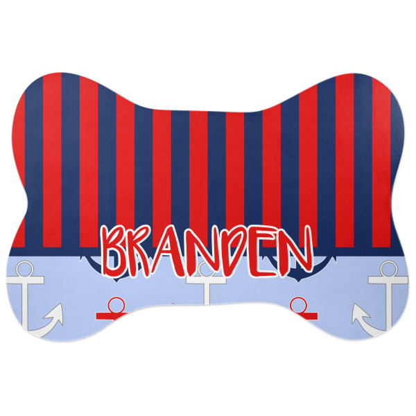 Custom Design Your Own Bone Shaped Dog Food Mat