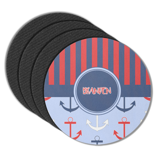 Custom Design - Round Coaster Rubber Back - Main
