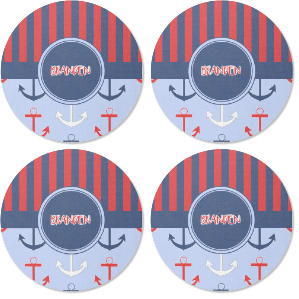 Custom Design - Coaster Round Rubber Back - Apvl