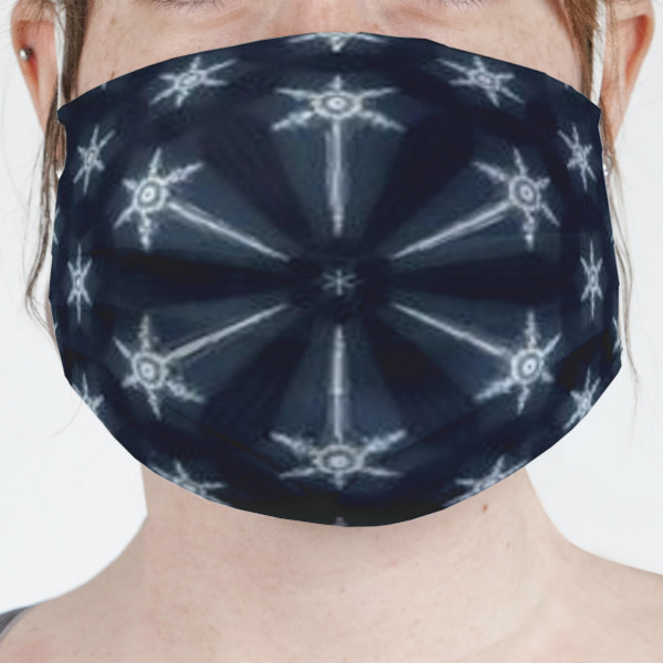 Custom Classic Anchor & Stripes Face Mask Cover