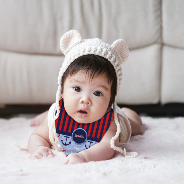 Custom Design - Bandana Bib - (Lifestyle 2 girl)