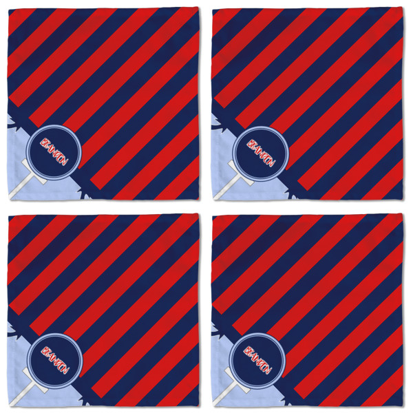 Custom Design - Cloth Napkins - Personalized Lunch (APPROVAL) Set of 4