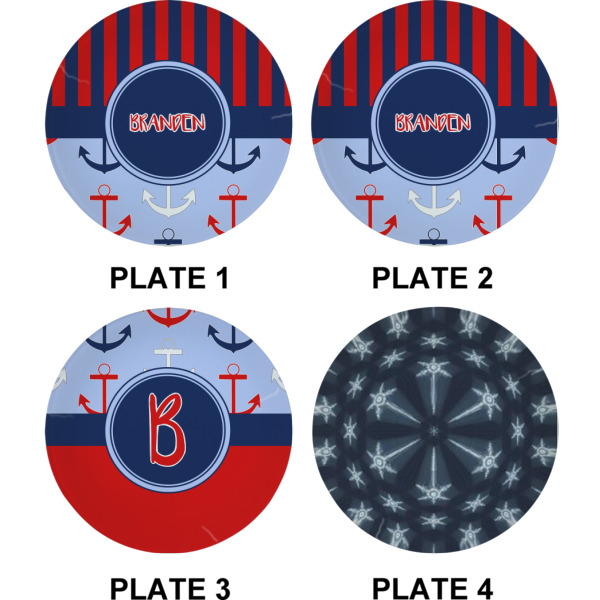 Custom Design - Set of Appetizer / Dessert Plates (Approval)