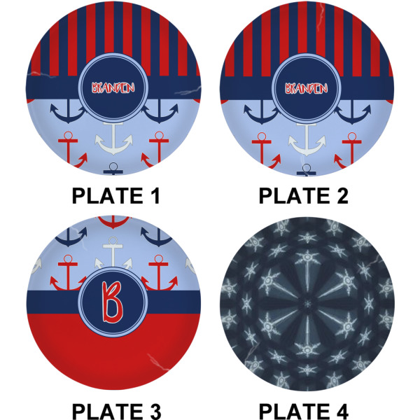 Custom Design - Set of Lunch / Dinner Plates (Approval)