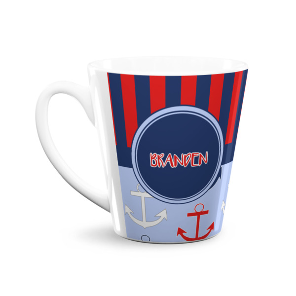 Custom Design - 12 Oz Latte Mug - Front