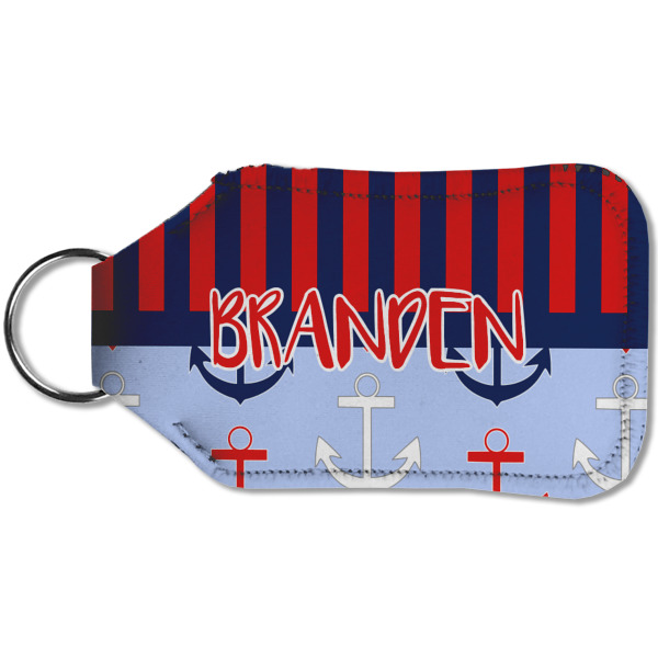 Custom Design - Sanitizer Holder Keychain - Small (Back)